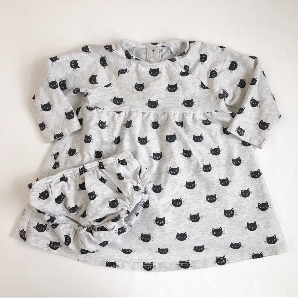 GYMBOREE Long Sleeved Cat Dress